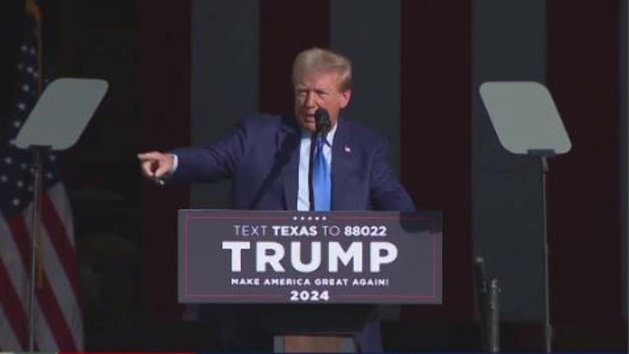 Former President Donald Trump Pushes Oil And Gas In Houston Speech ...