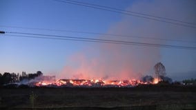 Brush pile fire continues in Northwest Houston, lawsuit filed against contractor at property