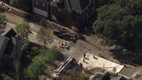 Houston Montrose fire: Civilian, firefighter taken to hospital after fire on Kipling Street