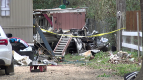 Body discovered in burned travel trailer in Magnolia