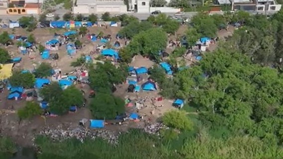 Houston area officials on Texas bill allowing police to arrest migrants crossing the border