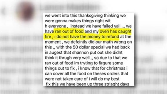Houston area families believe catering company scammed them out of Thanksgiving meals