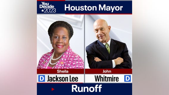 Houston Mayoral battle underway between Whitmire, Jackson Lee