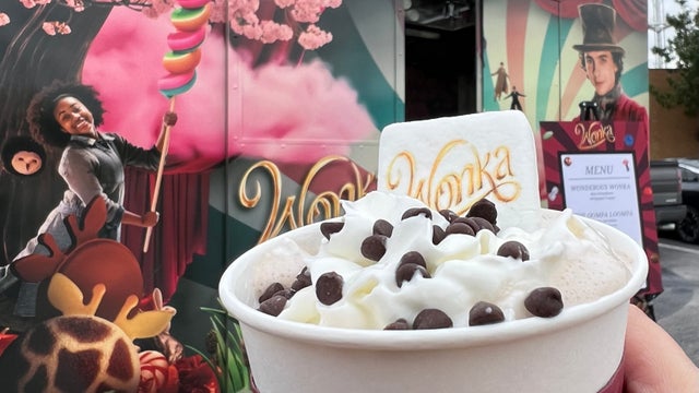 Wonka Wagon in Houston Friday at Texas Winter Lights