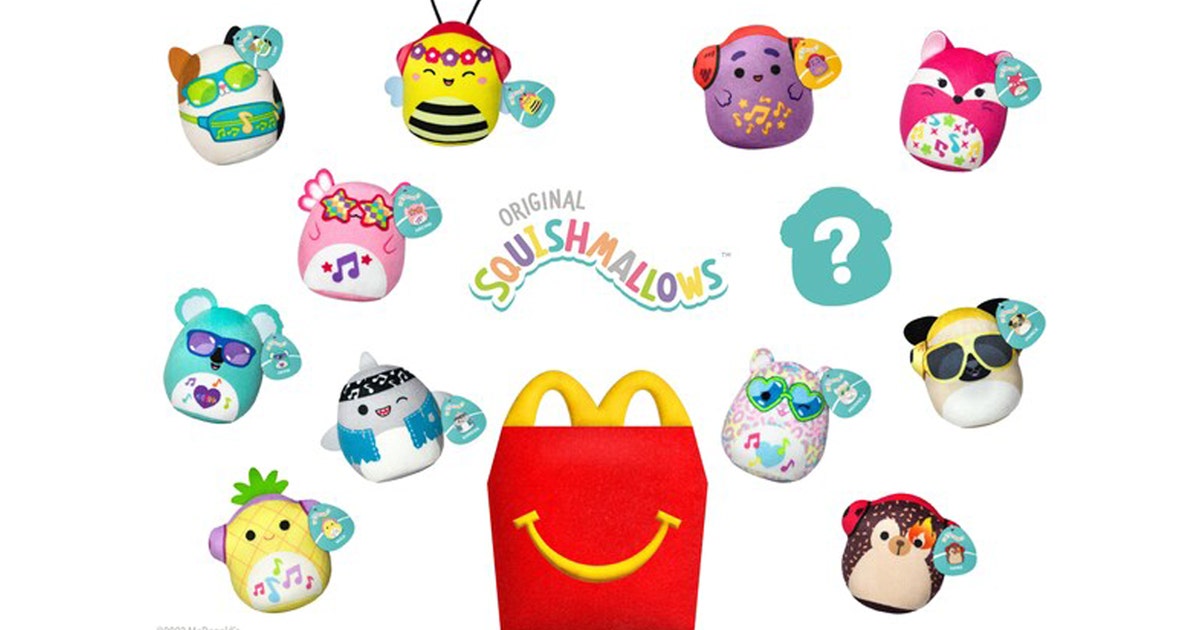 McDonald's Squishmallows Happy Meal launching in the US – here's