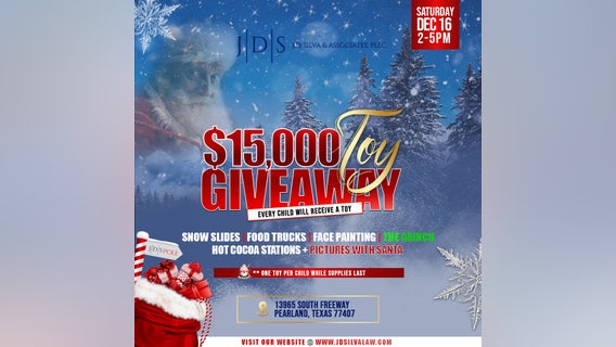 Houston toy giveaway: J.D. Silva & Associates hosts event Dec. 16