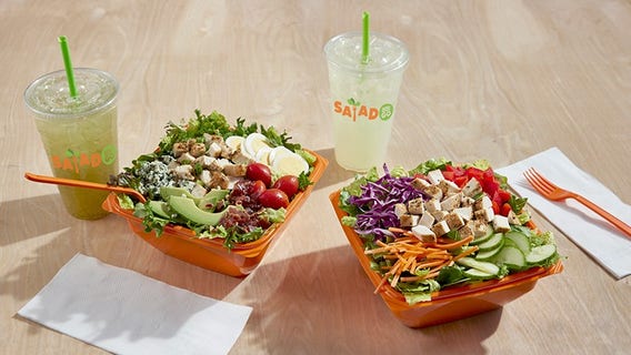 Salad and Go receipt swap: Bring any meal receipt for free salad, drink