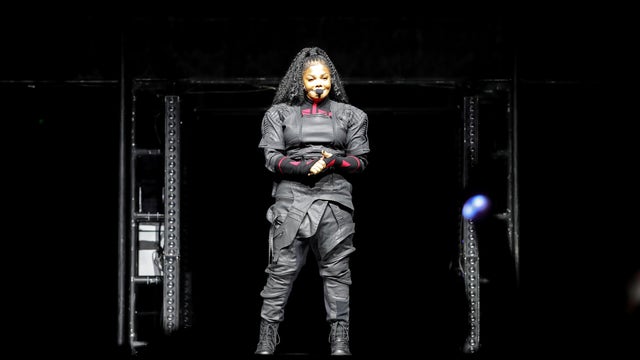 Janet Jackson performs at World AIDS Day concert in Houston