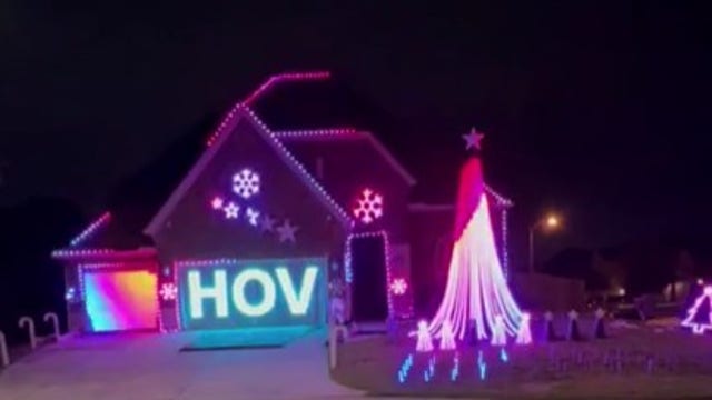 Houston's 'H-Town Frankie' goes viral, millions of views on rap-themed Christmas light display video