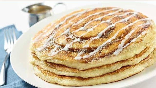 Cheesecake Factory reveals festive cinnamon roll pancakes for Christmas morning