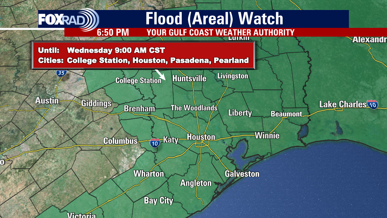Houston Weather: Flood & severe storm threat increasing for Houston tonight- Wednesday: Latest Timeline - Vimarsana News