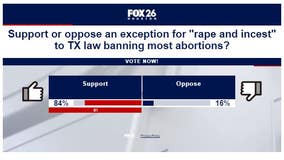 Most Texans support exceptions to the state's abortion ban- What's Your Point?