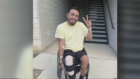 Man in wheelchair shares his positive attitude for the new year