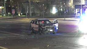 Houston police officer involved in 2-vehicle crash at Westheimer, Wilcrest