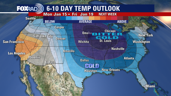 Houston weather: Arctic plunge expected to bring frigid temperatures