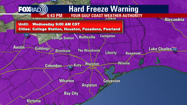 Houston weather: Major winter storm pushes through Houston, leaving behind icy road conditions