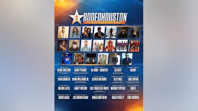 2024 Houston Livestock Show and Rodeo Entertainment tickets go on sale Thursday