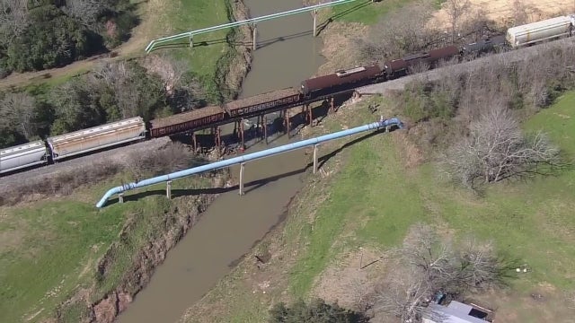 Harris County train crash: Pedestrian killed near Humble