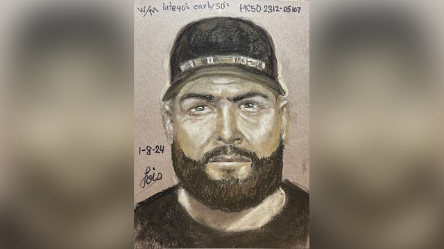 Harris County officials release sketch of suspect who shot man in face on I-45