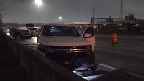 Houston fatal crash: Police car working TXDOT job hit by vehicle, driver killed