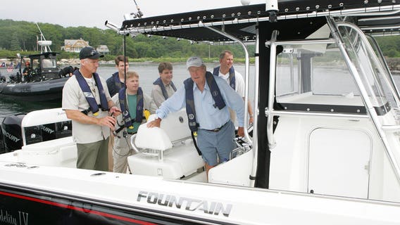 President George H.W. Bush's final fishing boat up for auction