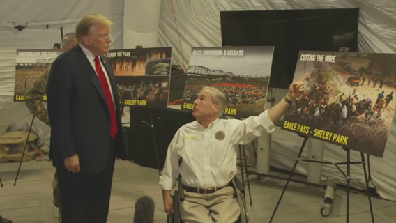 Donald Trump says Greg Abbott is 'absolutely' on vice president short list