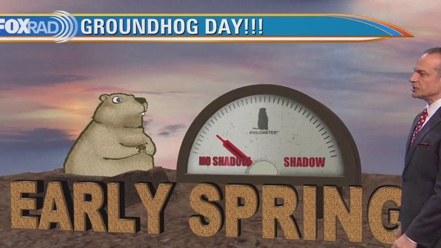 Groundhog Day forecast: Early spring predicted, showers headed our way
