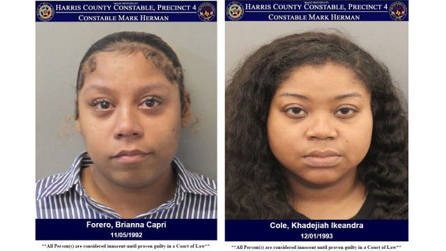 Harris County girl forced into prostitution; 2 women charged: authorities