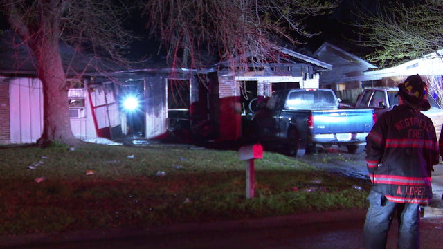 Harris County fire: Westfield firefighters rescue trapped man amidst house blaze
