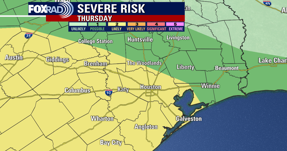 Houston weather: FOX 26 Storm Alert Day issued for Thursday | FOX 26 ...