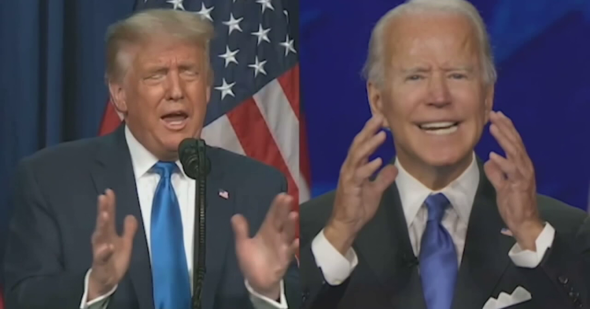 Donald Trump and Joe Biden on the Texas border- What's Your Point ...