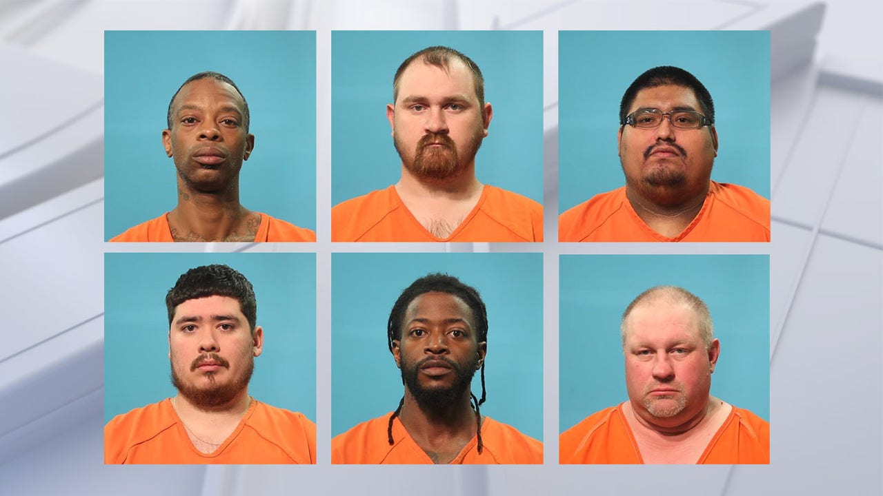 Lake Jackson prostitution bust: See the 6 men behind bars after takedown