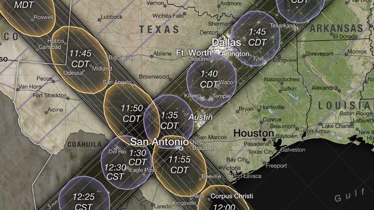 Eclipse 2024 Where is the best place to see the 2024 eclipse in Texas Eclipse 2024 Where is the best place to see the 2024 eclipse in Texas