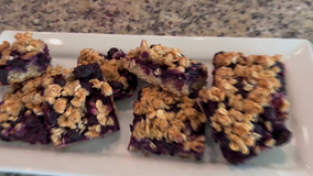 Allison's Cooking Diary - Blueberry Breakfast Bars recipe