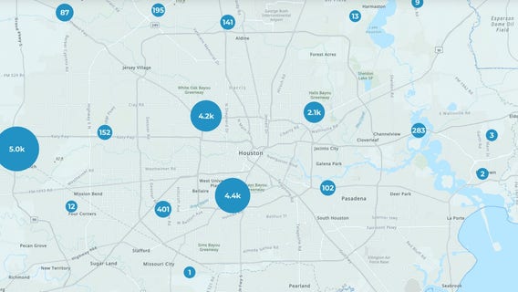 Houston weather: Power outages for more than 11K CenterPoint Energy customers