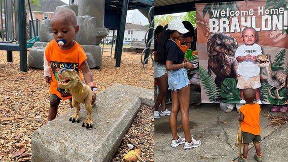 2-year-old shot in Fourth Ward gets warm homecoming from community