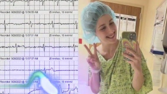 Houston woman relieved her medical crisis happened while at the hospital