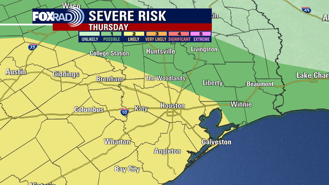 Houston weather: FOX 26 Storm Alert Day issued for Thursday