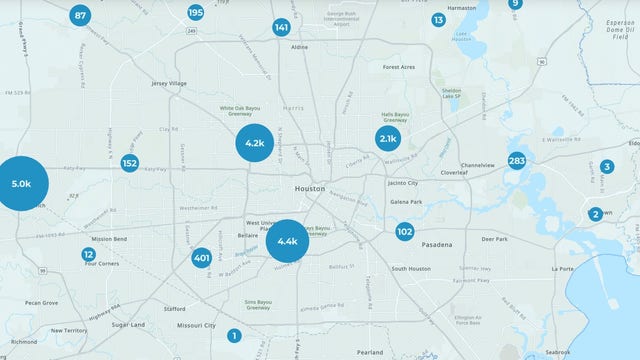 Houston weather: Power outages for more than 11K CenterPoint Energy customers