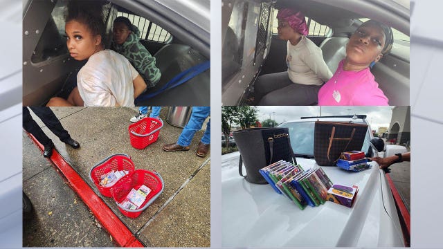 Harris County theft: 4 in custody following shoplifter call at Target