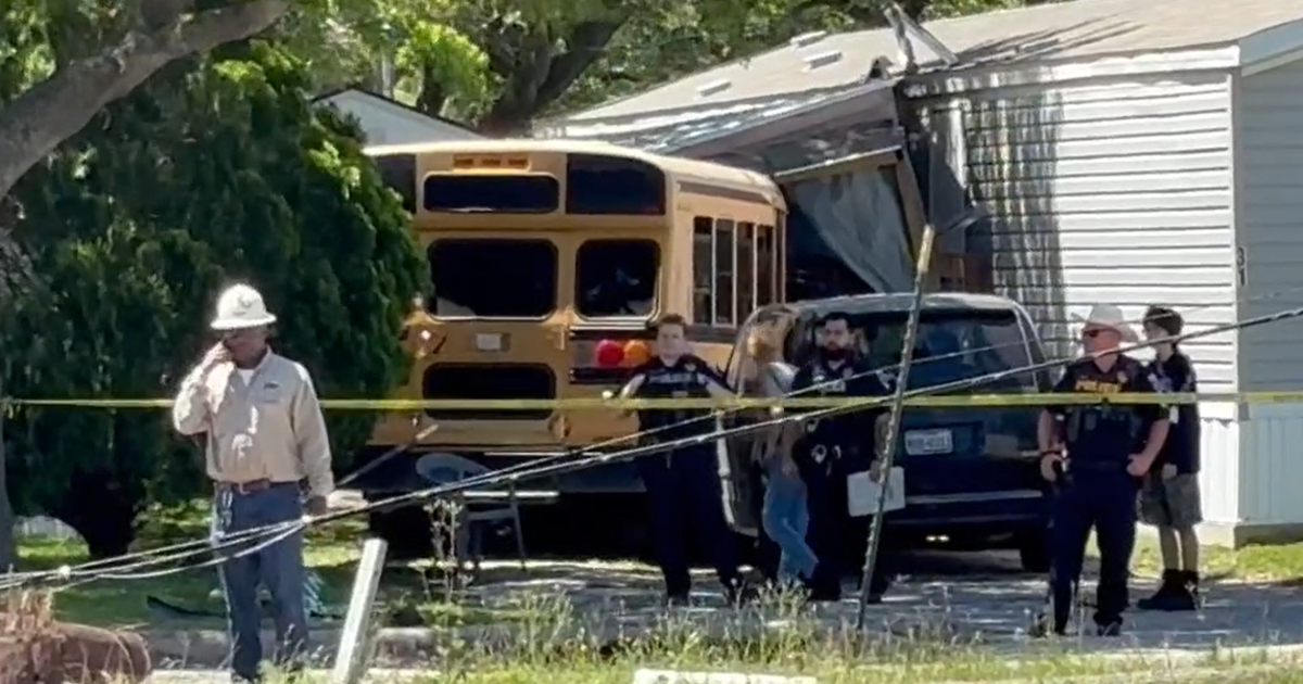 School bus crashes into La Marque home; bus driver, teen injured in ...