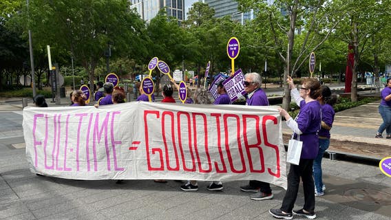 SEIU janitors rally in Houston for fair wages amid contract negotiations