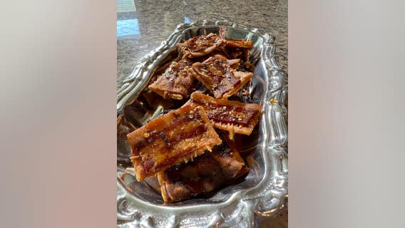 Allison's Cooking Diary - Hot Honey Bacon Bites