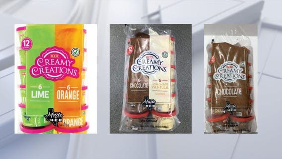 H-E-B recalls Creamy Creations ice cream cups due to potential contamination