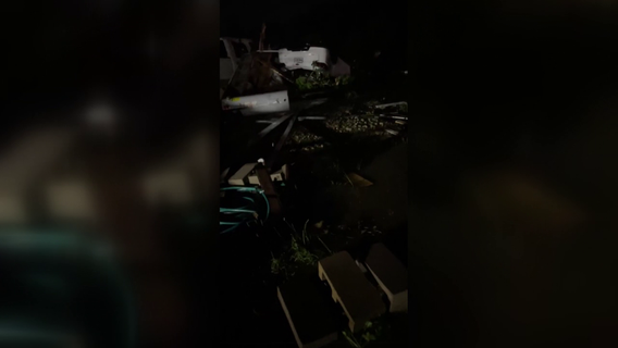 Trinity County weather: Possible tornado damage, roads flooded after storms