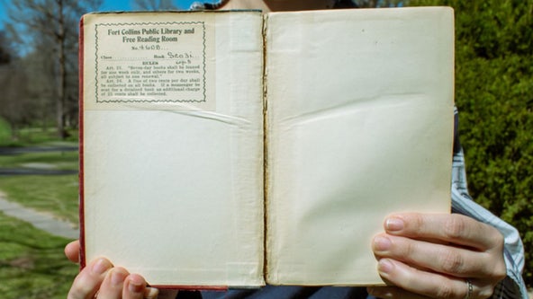 Colorado library receives returned book more than a century overdue: 'Things happen'