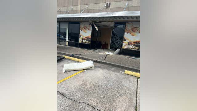 Harris County crash: Vehicle drives into massage parlor on FM 1960