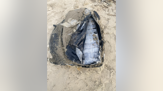 Drugs found on Jamaica Beach in Galveston, Texas