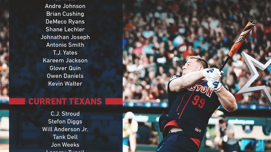 JJ Watt Charity Classic Softball Game Is Star-studded With Current ...