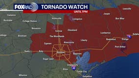 Houston weather: Tornado watch issued for multiple Houston-area counties